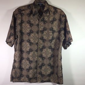 Premier Polyester Short Sleeve Men Shirt Size L